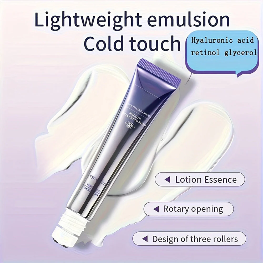 Eye Cream Skincare,Hyaluronic Acid & Glycerin Enriched - Image 4