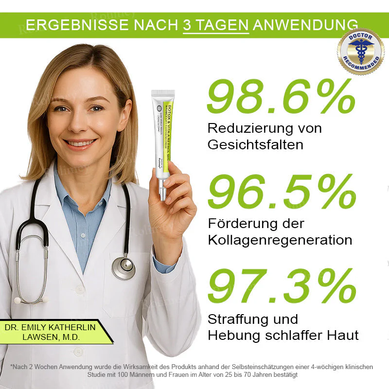 Jetzt jugendliche Haut zurückgewinnen 🍀Rolimey® Botox & Vita-A Retinol Shot Falten-Lift Straffungscreme - Image 10