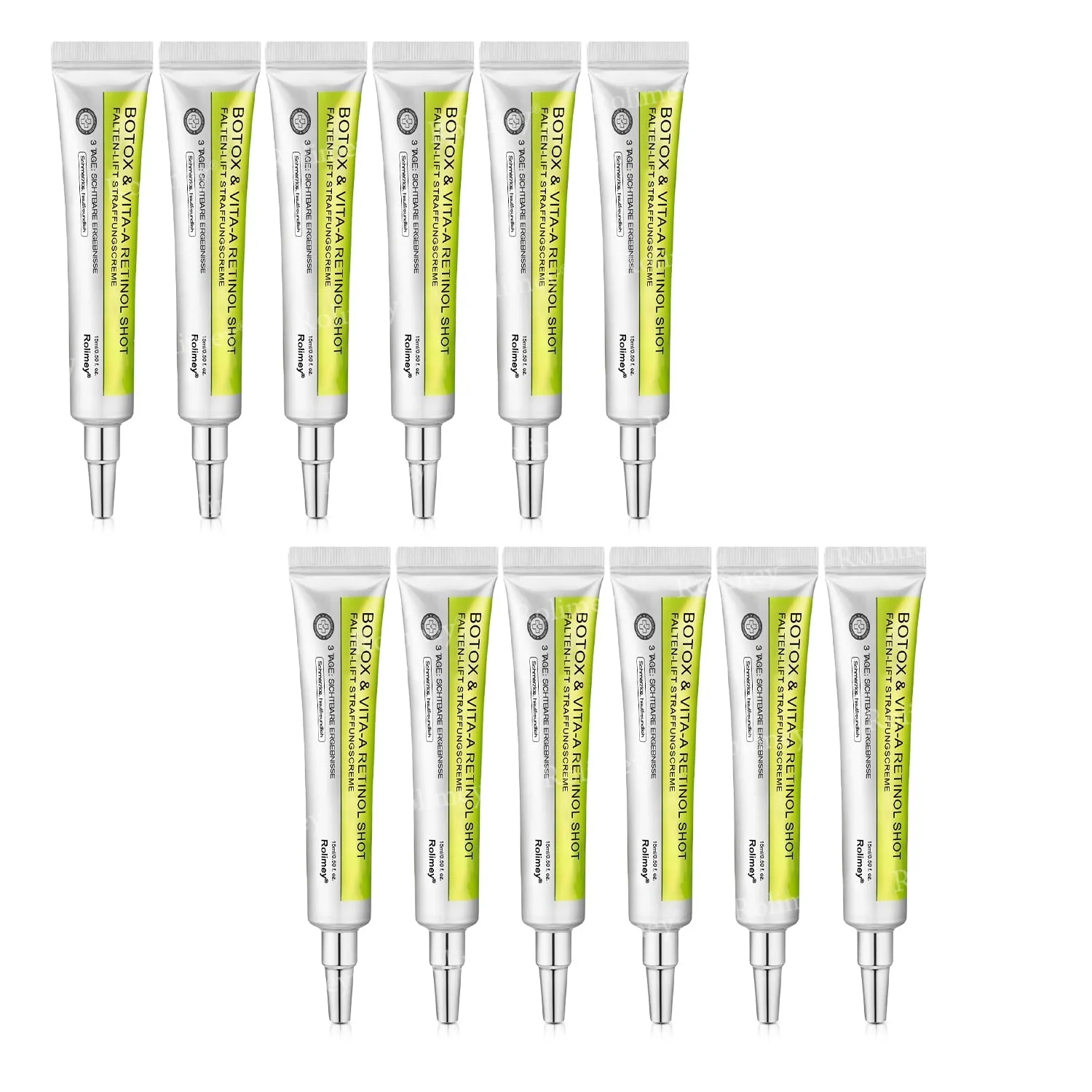 Jetzt jugendliche Haut zurückgewinnen 🍀Rolimey® Botox & Vita-A Retinol Shot Falten-Lift Straffungscreme - Image 23
