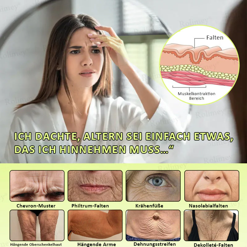 Jetzt jugendliche Haut zurückgewinnen 🍀Rolimey® Botox & Vita-A Retinol Shot Falten-Lift Straffungscreme - Image 5
